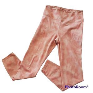 Allfenix Anthropologie blush tie dye legging medium